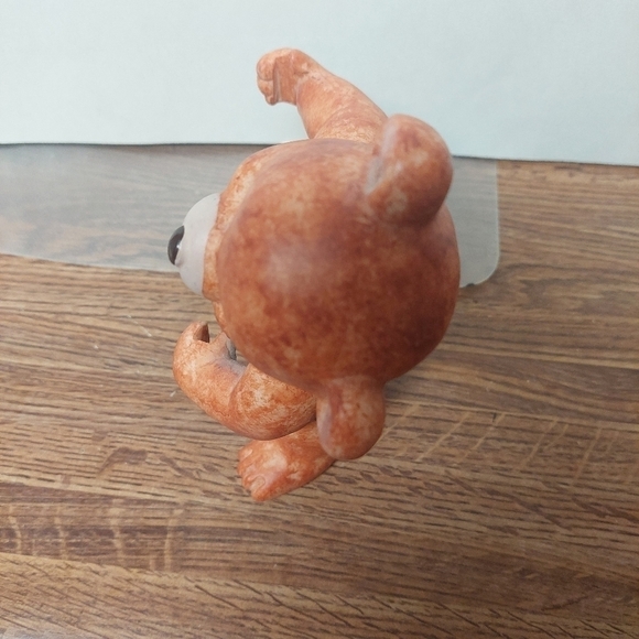 Teddy Bear. Solid clay. - Picture 5 of 8